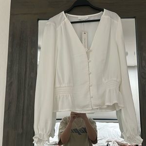 white blouse